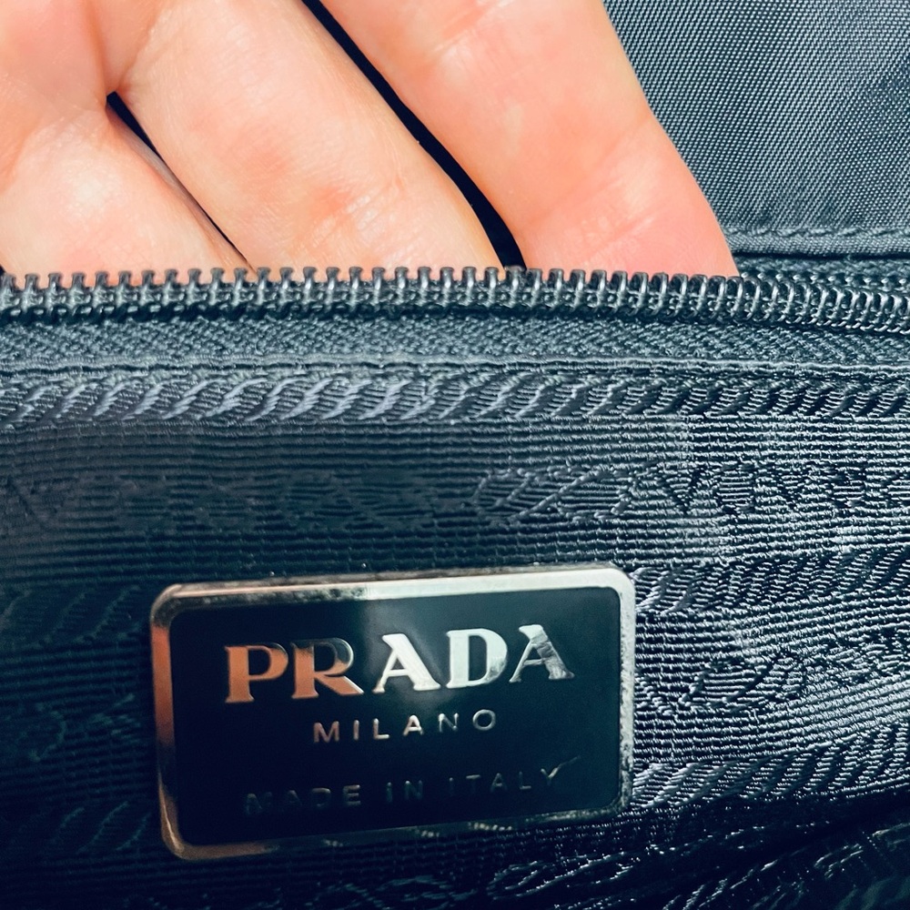 Authentic Prada Black Women's Tote Bag - Picture 6 of 10